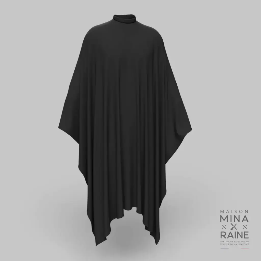 [C101STV] Cape unie Noire (Standard, Velcro®)