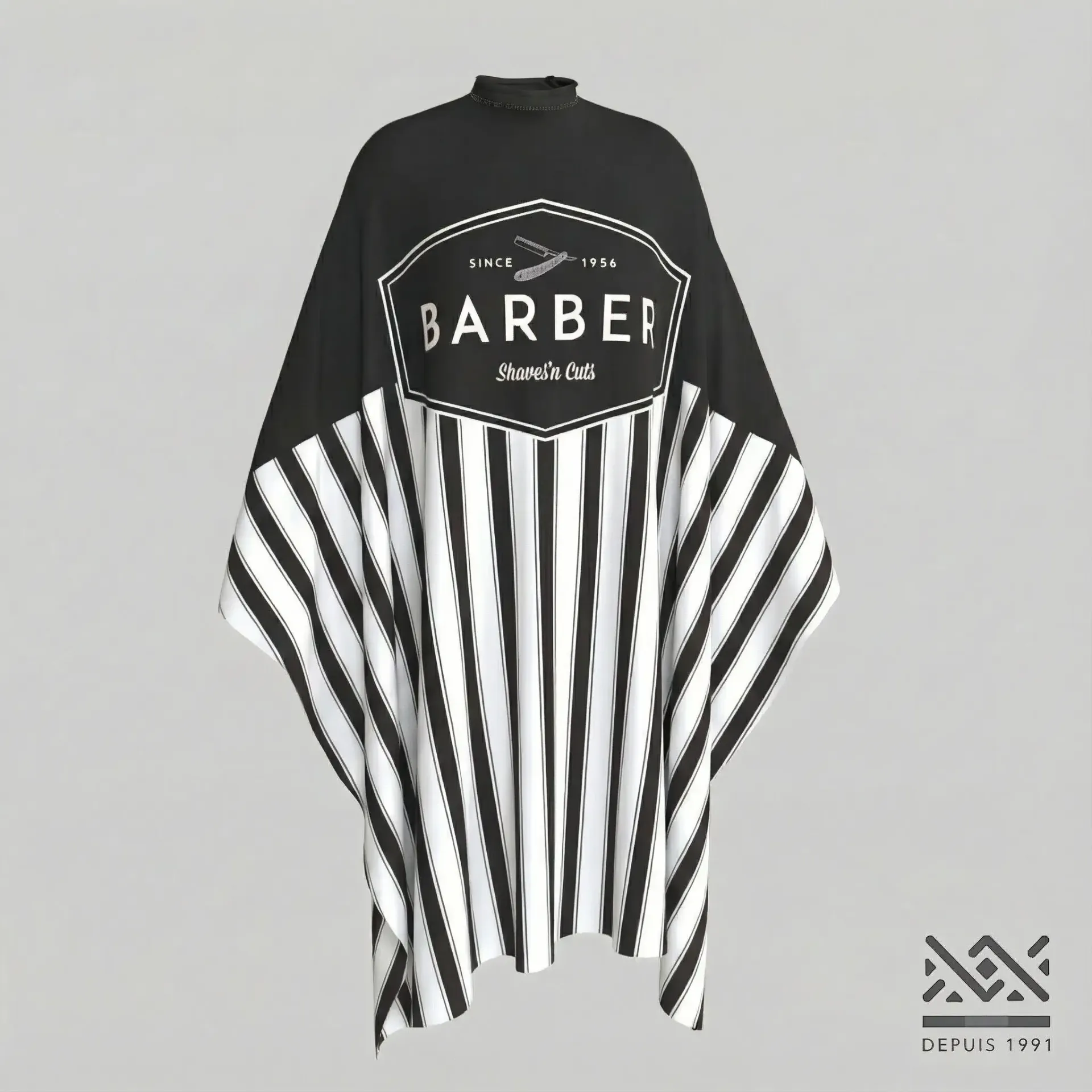 Cape Barber Vintage Noire