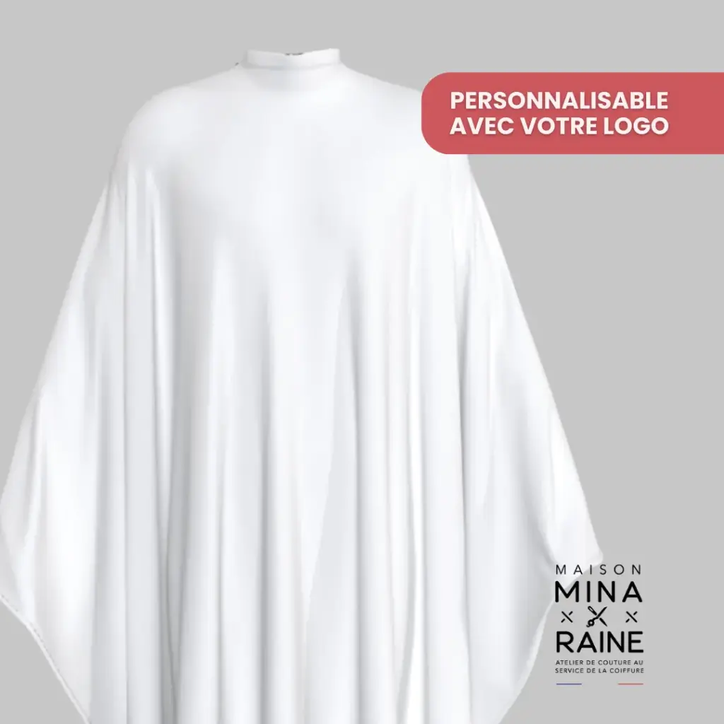 [LO_C102STV] Cape Blanche Personnalisée (Standard, Velcro®)