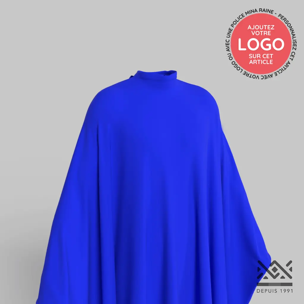 [LO_C106STV] Cape Bleu dur Personnalisée (Standard, Velcro®)
