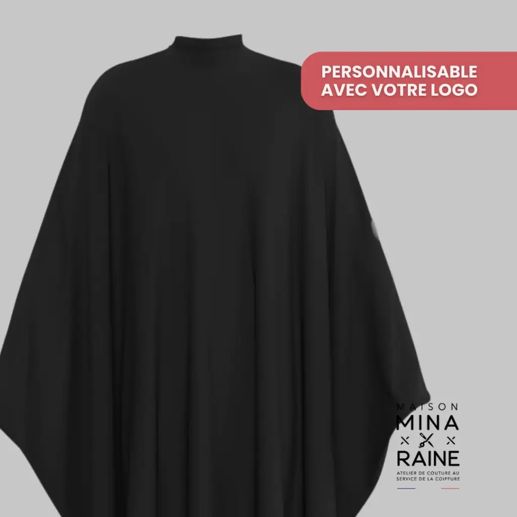 [LO_C101STV] Cape Noire Personnalisée (Standard, Velcro®)