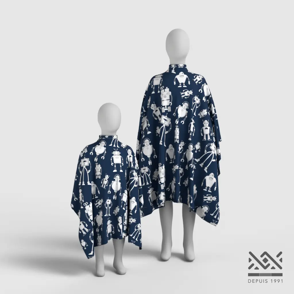 [C569ENV] Cape Robots (Enfant, Velcro®)