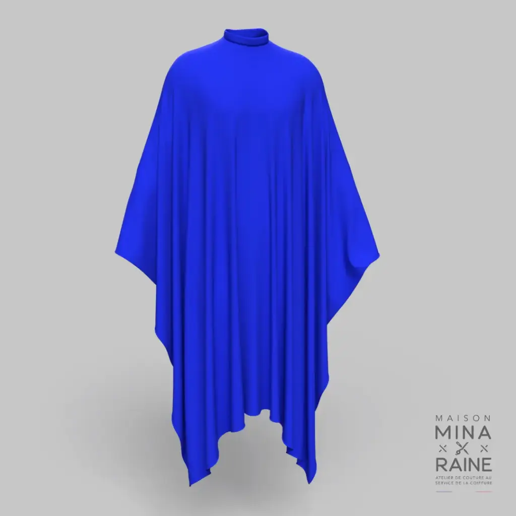 [C106STV] Cape unie Bleu Dur (Standard, Velcro®)