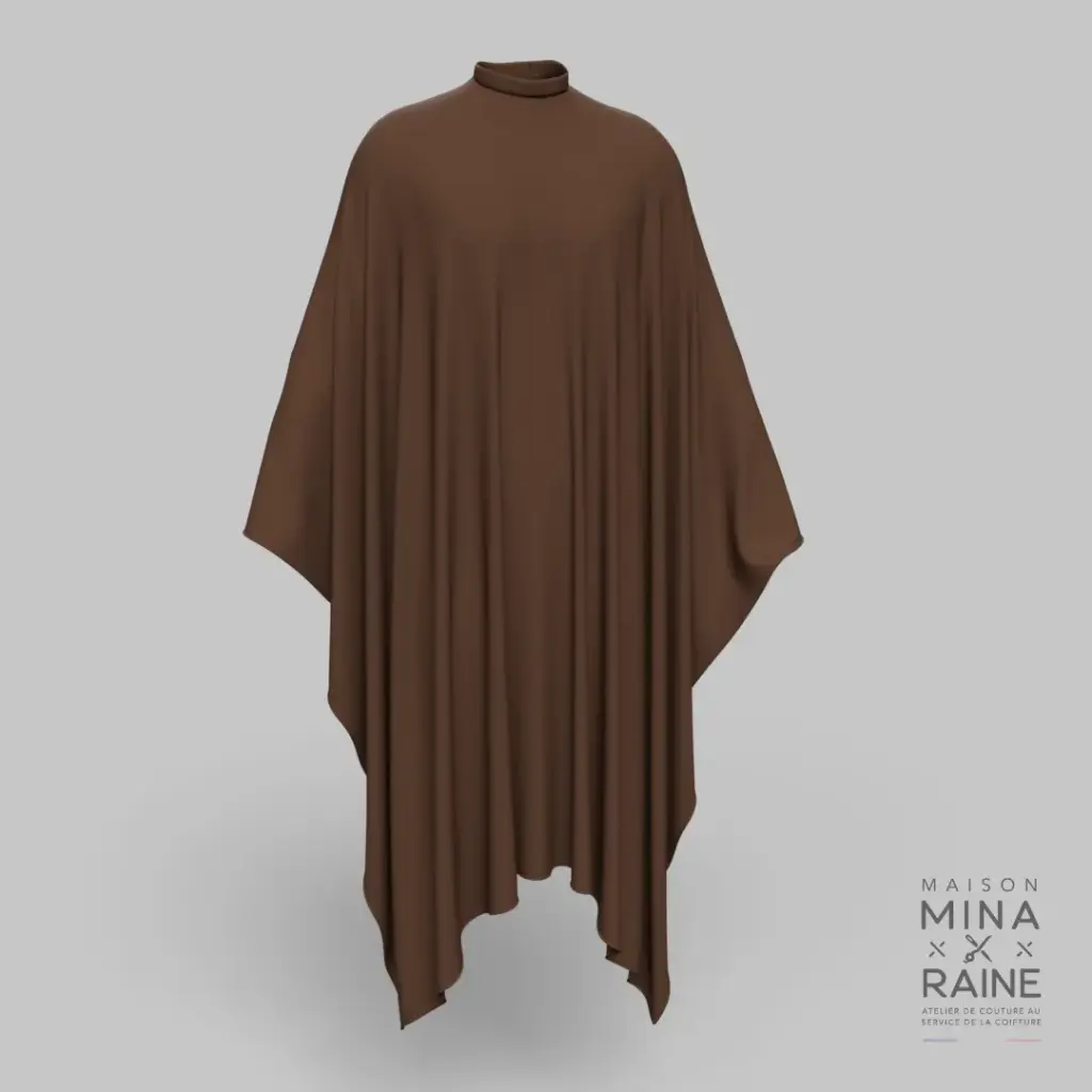 [C117STV] Cape unie Chocolat (Standard, Velcro®)