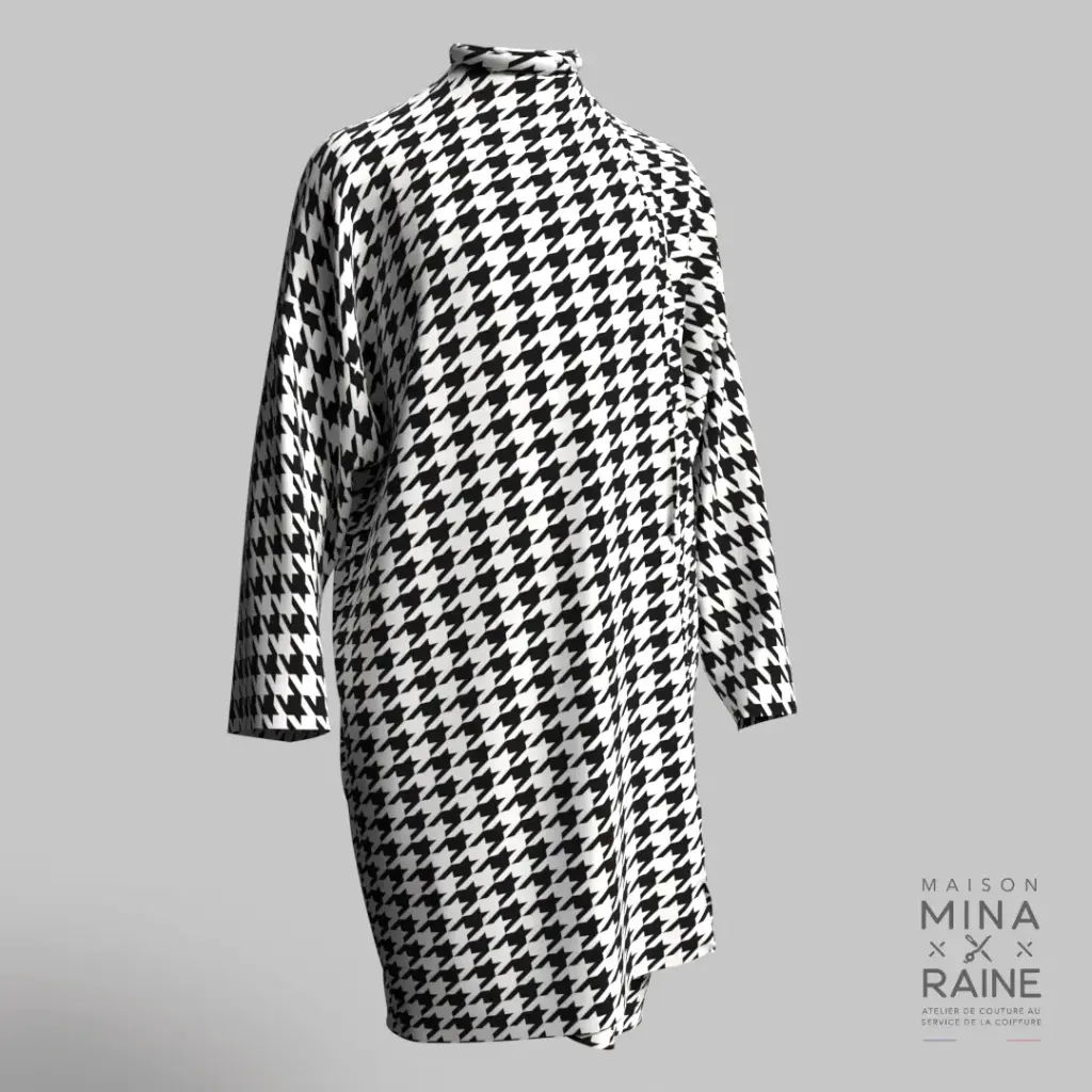 Peignoir Pied-de-poule