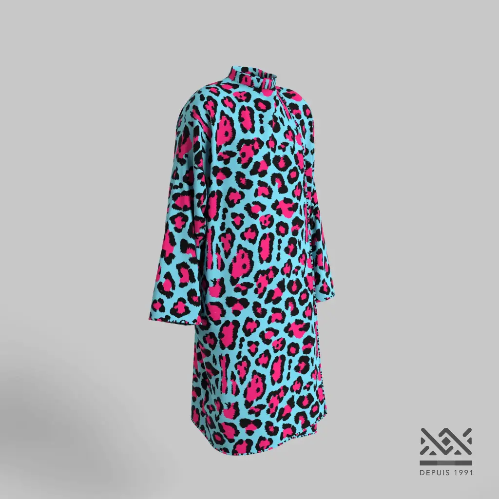 [P552STV] Peignoir Neon Puma (Velcro®)