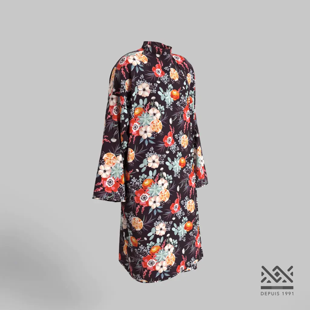 [P536STV] Peignoir Korea (Velcro®)