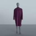 Peignoir Froissé Irisé Prune