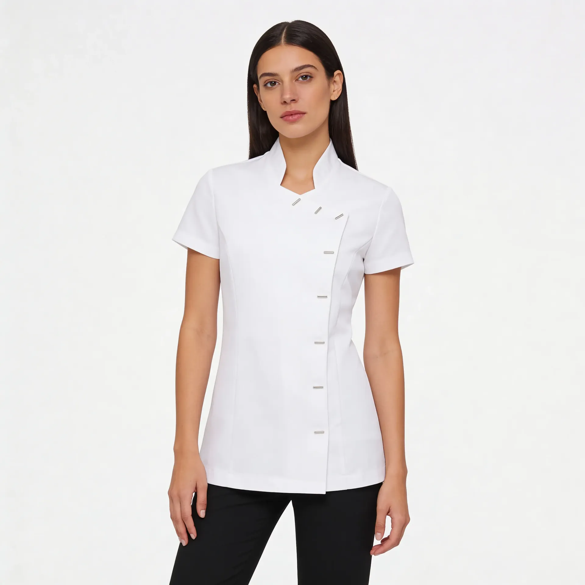 [ESTTE02S] Tunique Orchid Blanche (S)