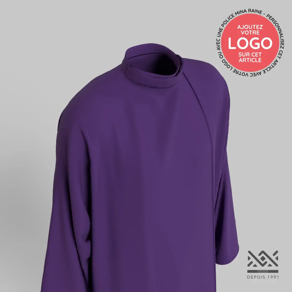 Peignoir Prune Personnalisé