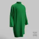 Peignoir uni Vert